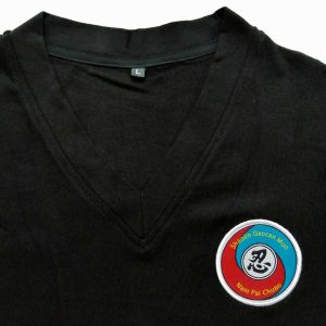 System V-Neck T-Shirt Front Detail